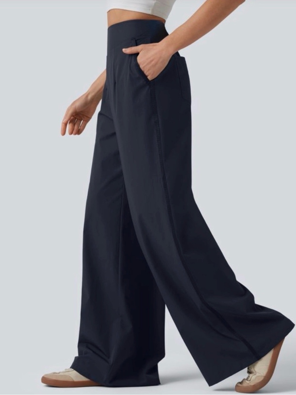 ATHLETA Nolita High Rise Wide Leg Pant 12 | NWOT